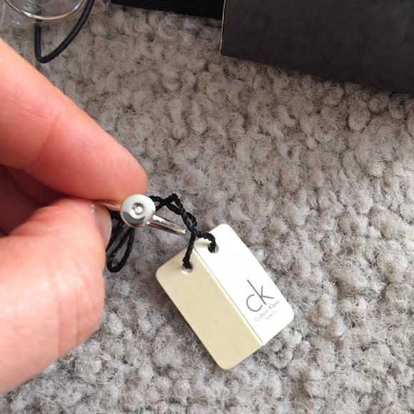 Calvin Klein silver ring duo/double set nwt (box) - Picture 3 of 8